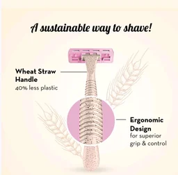 Plush Eco Body Disposable Women's Razor - 3 pcs