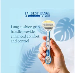 KAI India K5 Ease Disposable Women's Razor (Blue) - 1 pc