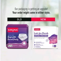 Sirona Disposable Period Panty
XL - XXL - 5 pcs