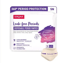 Sirona Disposable Period Panty
XL - XXL - 5 pcs