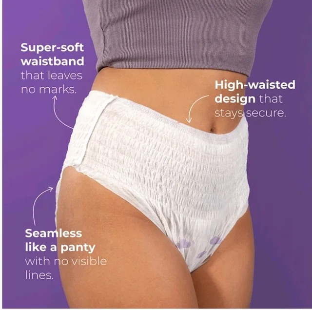 Nua Ultra-Absorbent Comfort Disposable Period Panty (XL - XXL) - 5 pcs