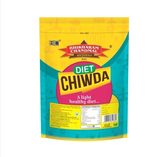 Bhikharam Chandmal Diet Chivda Namkeen - 200 g