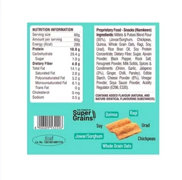 RiteBite Max Protein Cheese & Jalapeno 10 g Protein Multigrain Chips - 64 g