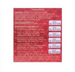 Karachi Bakery Cashew Bakery Cookies - 400 g
