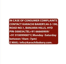 Karachi Bakery Chocochip Teacake - 150 g