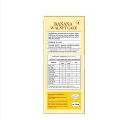 Karachi Bakery Banana Walnut Pound Cake - 150 g