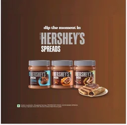 Hershey's Cocoa with Cookies Crunchy Chocolate Spread - 350g
