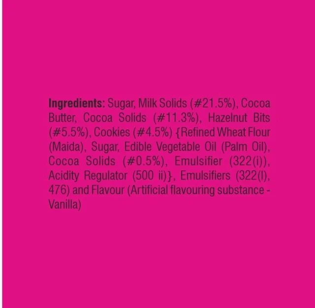 Hershey's Kisses Hazelnut n Cookies Milk Chocolate Pack - 100.8 g