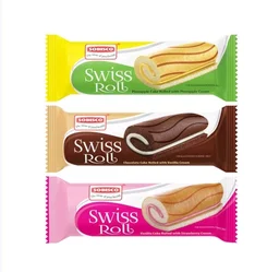 Sobisco Assorted Flavour Swiss Roll - 3×60 g