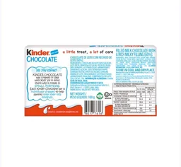 Kinder Country Kinder Milk Chocolate Bar - 100 g