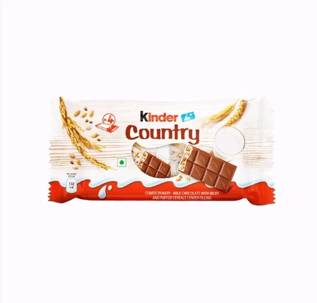 Kinder Country Milk Chocolate Bar - 94 g