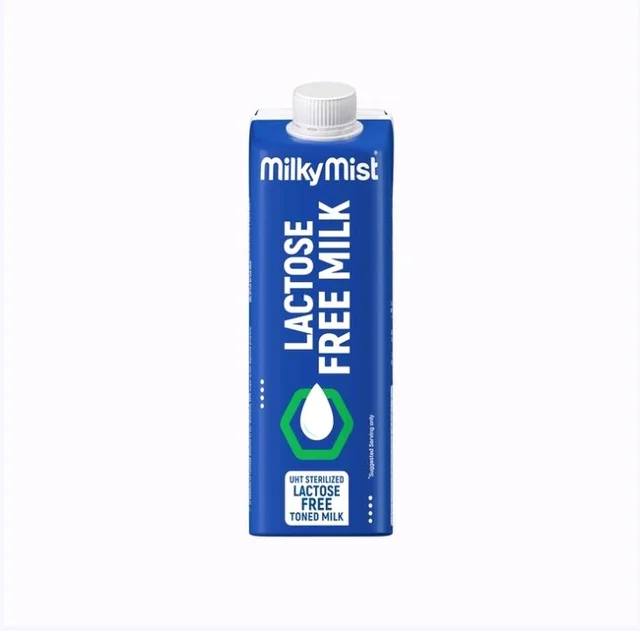 Milky Mist UHT Sterilized Lactose Free Toned Milk - 250 ml