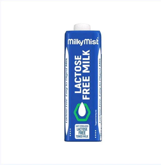 Milky Mist UHT Sterilized Lactose Free Toned Milk - 250 ml