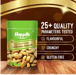 Happilo Premium Natural Californian Almonds (Badam) - 200 g