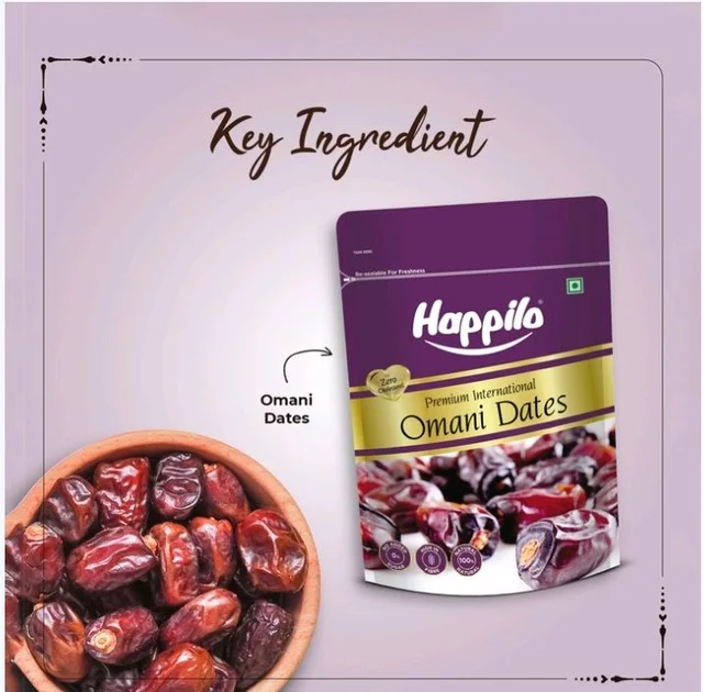 Happilo Premium Omani Dates
(Khajur) - 250 g