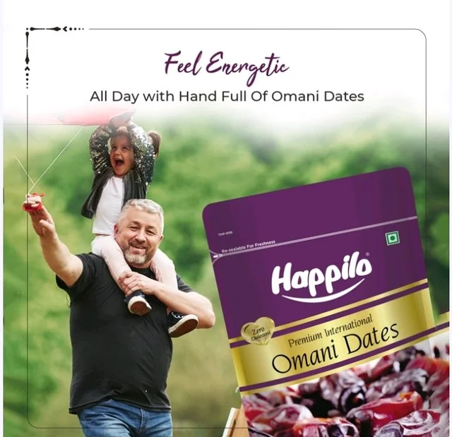 Happilo Premium Omani Dates
(Khajur) - 250 g