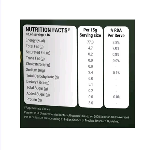 Happilo Premium Raw Authentic Chia Seeds - 200 g