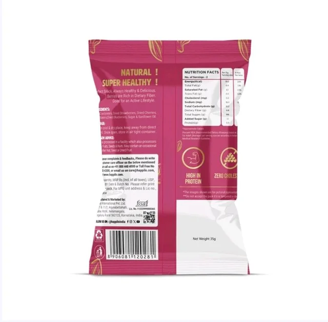 Happilo Premium Supermix Berries Mix - 35 g