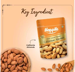 Happilo 100% Natural Popular Californian Almonds (Badam) - 900 g