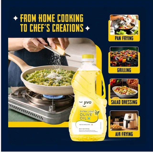 Jivo Extra Light Olive Oil - 2 ltr