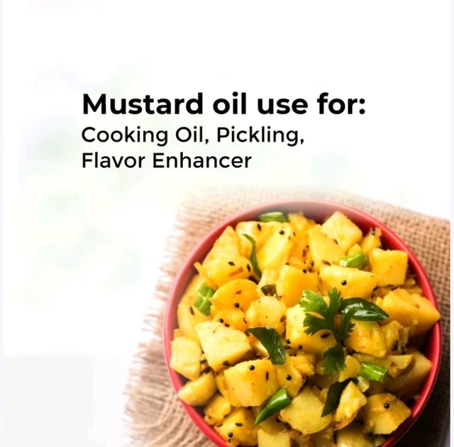 Pansari Kacchi Ghani Mustard Oil (Sorisha Tel) - 1 ltr