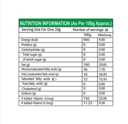 Pansari Kacchi Ghani Mustard Oil (Sorisha Tel) - 1 ltr