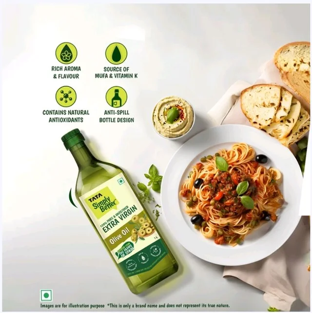 Tata Simply Better Extra Virgin Olive Oil - 1 ltr