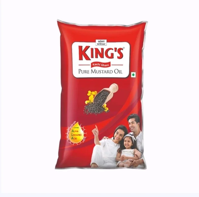 King's. King's Kachi Ghani Mustard Oil - 900 g