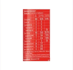 King's. King's Kachi Ghani Mustard Oil - 900 g