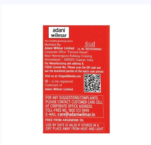 King's. King's Kachi Ghani Mustard Oil - 900 g