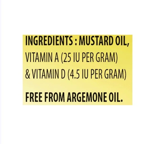Mahakosh Kachi Ghani Mustard Oil
(Sorisha Tel) - 850 g