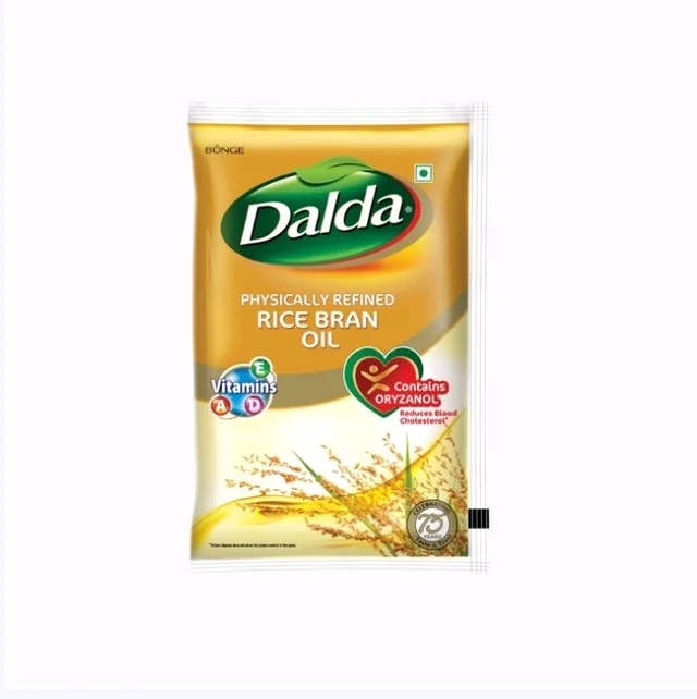 Dalda Physically Refined Rice Bran Oil (Chaaler Bhurir Tel) - 840 g