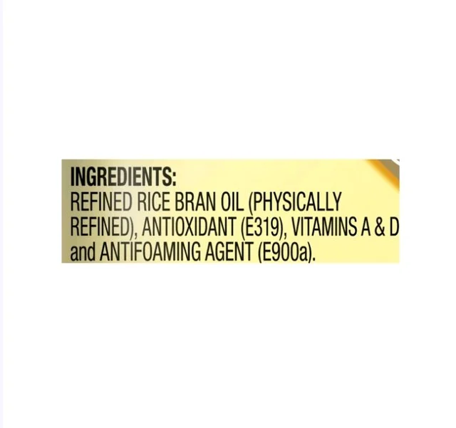 Dalda Physically Refined Rice Bran Oil (Chaaler Bhurir Tel) - 840 g