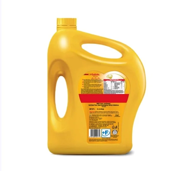 Saffola. Saffola Total Heart Pro Rice Bran & Sunflower Blended Cooking Oil (Khadya Tel) - 5 ltr