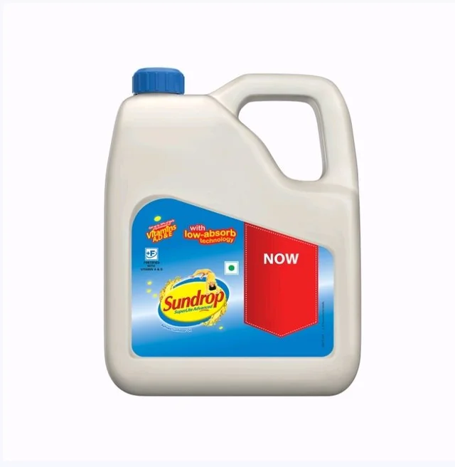 Sundrop Superlite Advanced Sunflower Oil (Surajmukhi Tel) - 2.55 kg