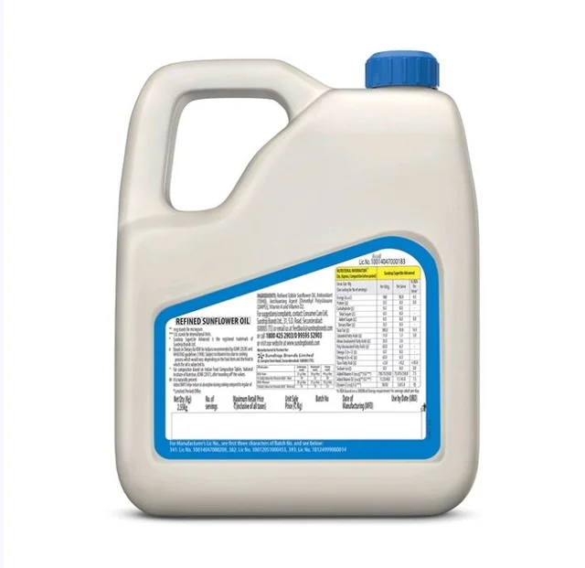 Sundrop Superlite Advanced Sunflower Oil (Surajmukhi Tel) - 2.55 kg