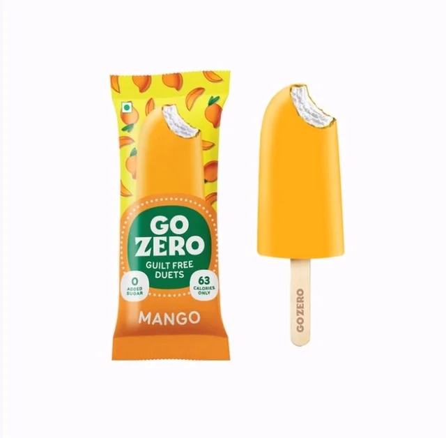 Go Zero Mango Duet Guilt Free Ice Cream Stick - 60 ml