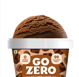 Go Zero Mocha Fudge Brownie Guilt Free Ice Cream Cup - 100 ml