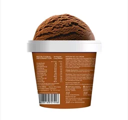 Go Zero Mocha Fudge Brownie Guilt Free Ice Cream Cup - 100 ml
