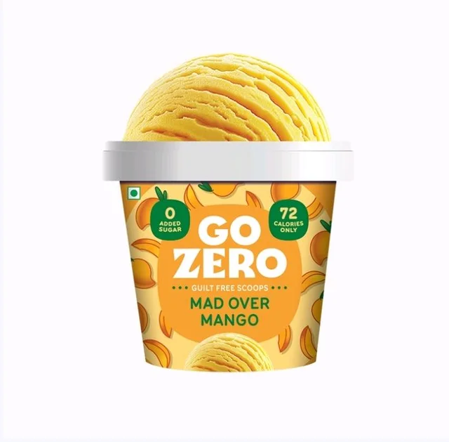 Go Zero Mad Over Mango Guilt Free Ice Cream Cup - 100 ml