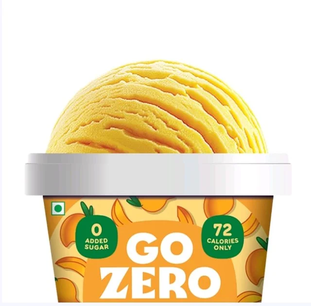 Go Zero Mad Over Mango Guilt Free Ice Cream Cup - 100 ml