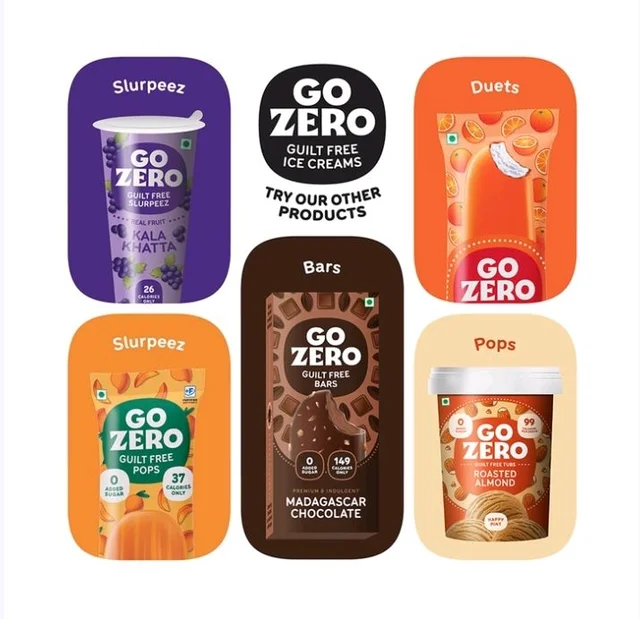 Go Zero Guilt Free Malai Kulfi Stick - 70 ml