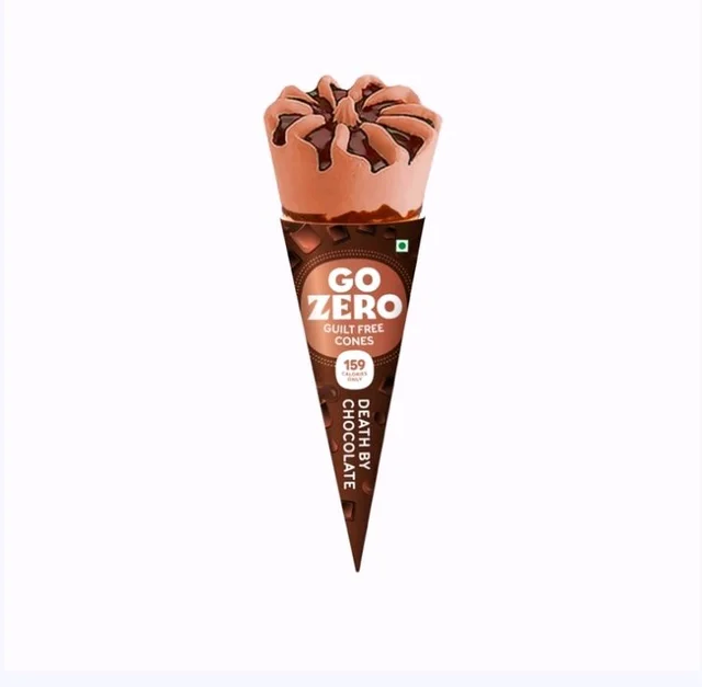 Go Zero Death By Chocolate Guilt Free Ice Cream Cone - 120 ml