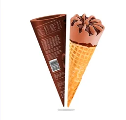 Go Zero Death By Chocolate Guilt Free Ice Cream Cone - 120 ml