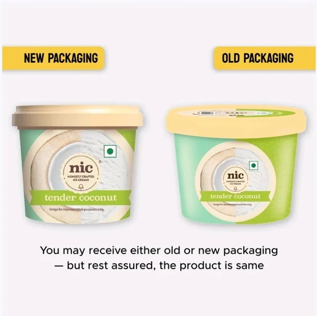 NIC Tender Coconut Ice Cream Cup - 100 ml
