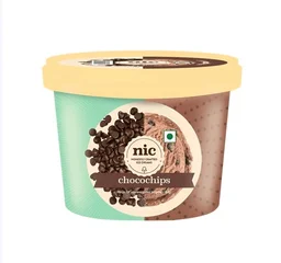 NIC Choco Chips Ice Cream Cup - 100 ml