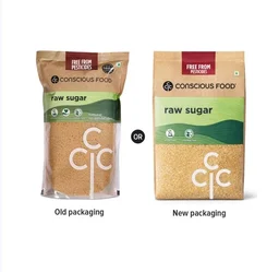 Conscious Food Raw Sugar /Khandsari - 500 g