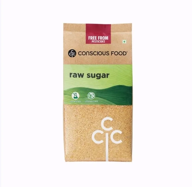 Conscious Food Raw Sugar /Khandsari - 500 g