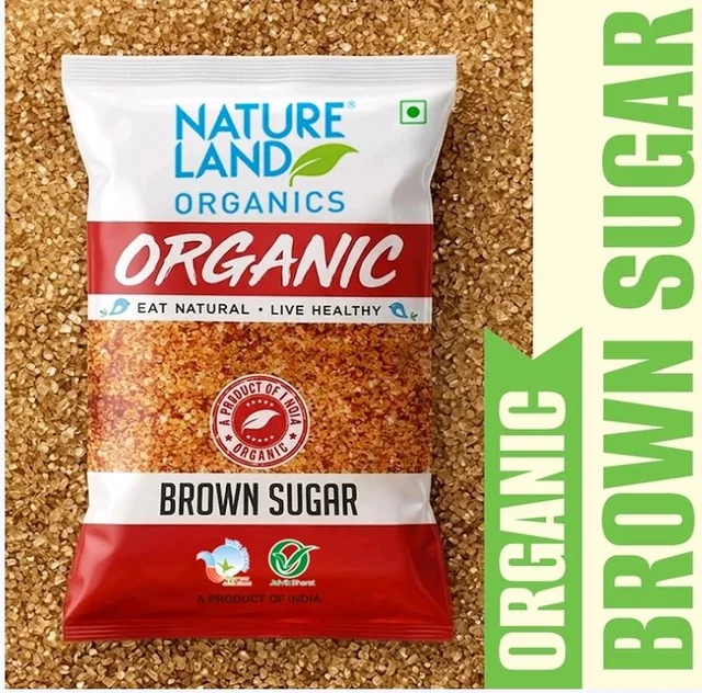 Natureland Organic Brown Sugar - 500 g