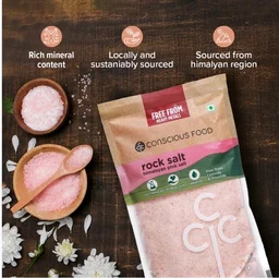 Conscious Food Himalayan Pink Salt / Sendha Namak - 500 g